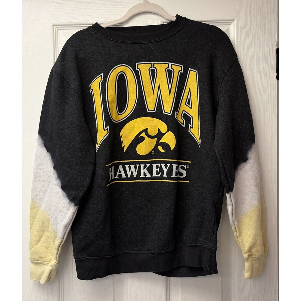 Iowa Hawkeyes ‘47 Brand Vintage Tubular Crewneck Sweatshirt Size S Football